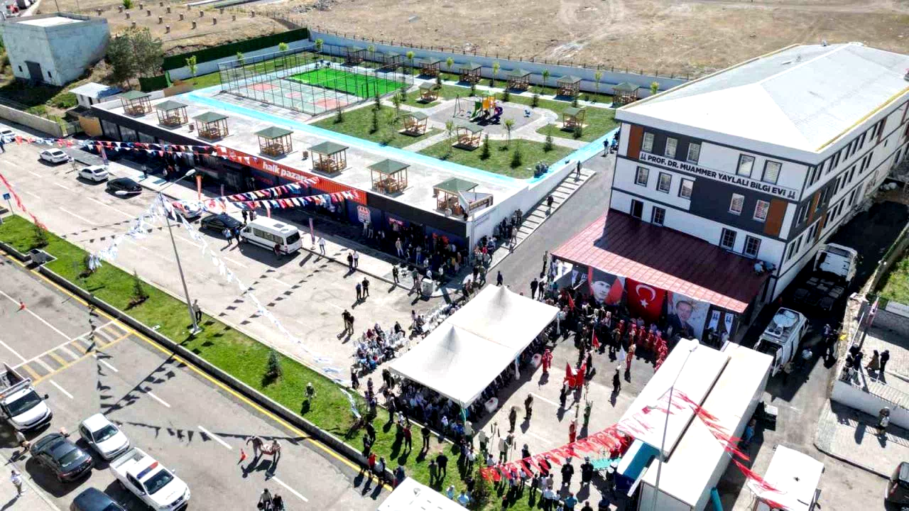 Büyükşehir’in yeni yatırımlarının açılışını Bilal Erdoğan yaptı