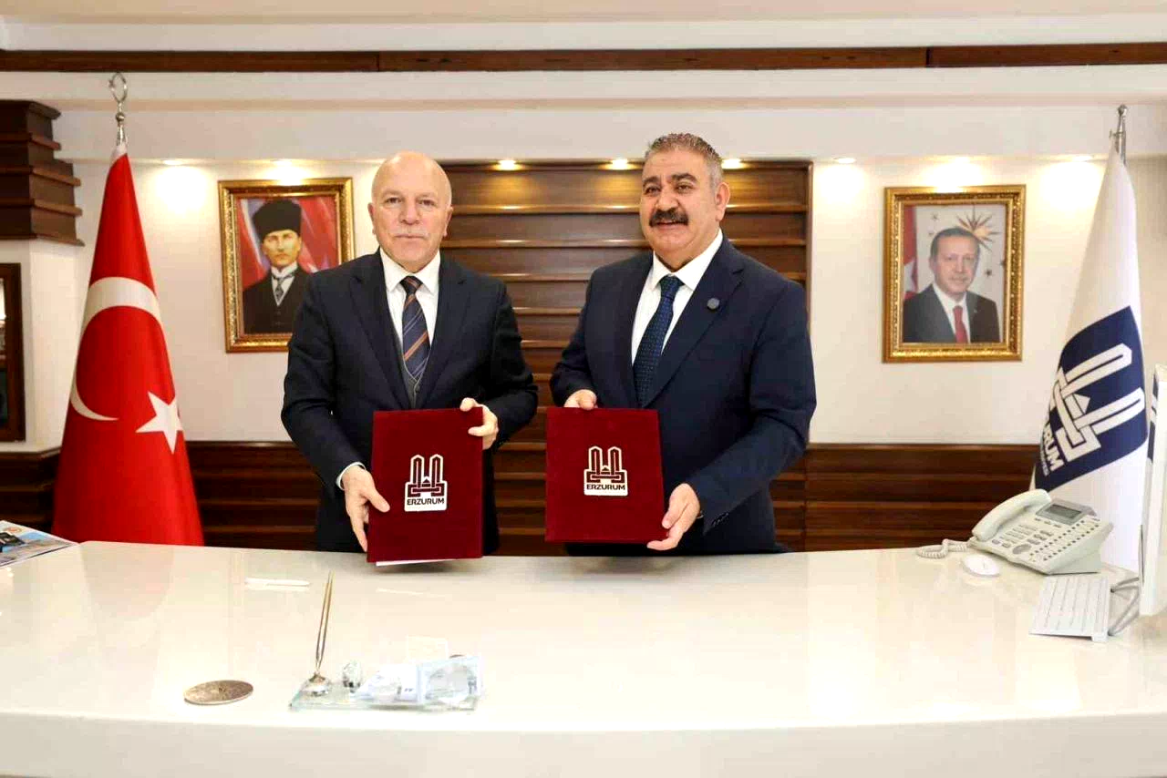 Büyükşehir ve Palandöken arasında iş birliği protokolü