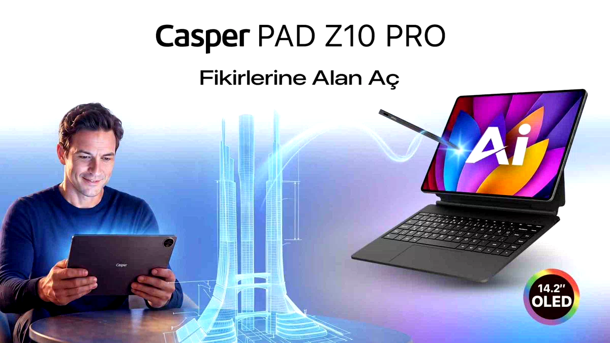 Casper’dan yeni reklam filmi:PAD Z10 Pro tanıtımı