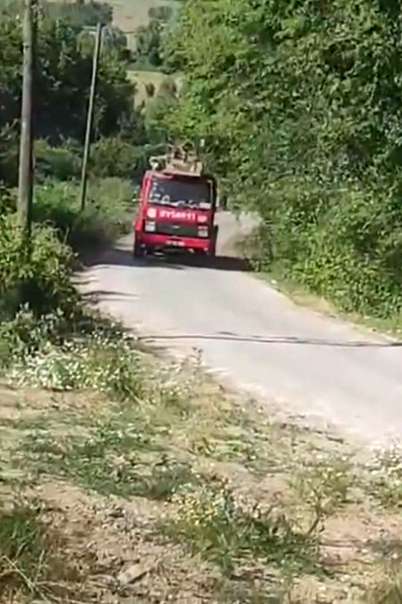 Çaycuma’da çöp yangını ormana sıçradı, 2 dönüm arazi zarar gördü