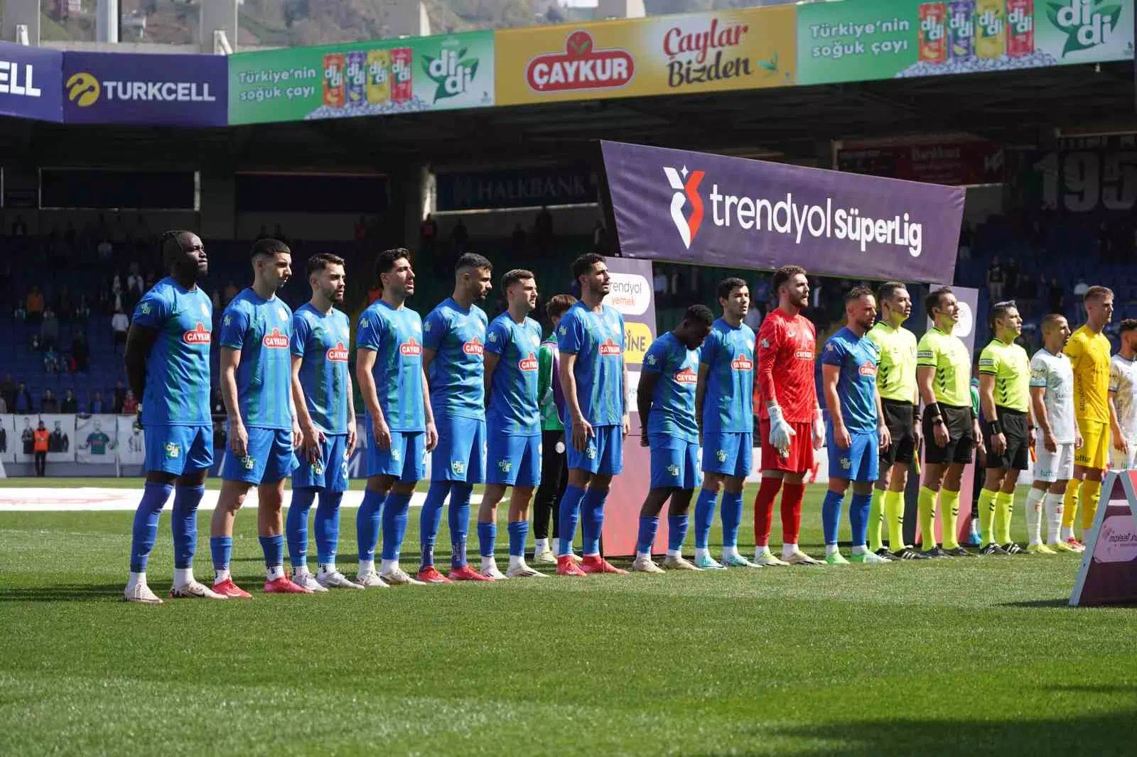 Çaykur Rizespor, Bodrum FK’ya 1-0 mağlup oldu.