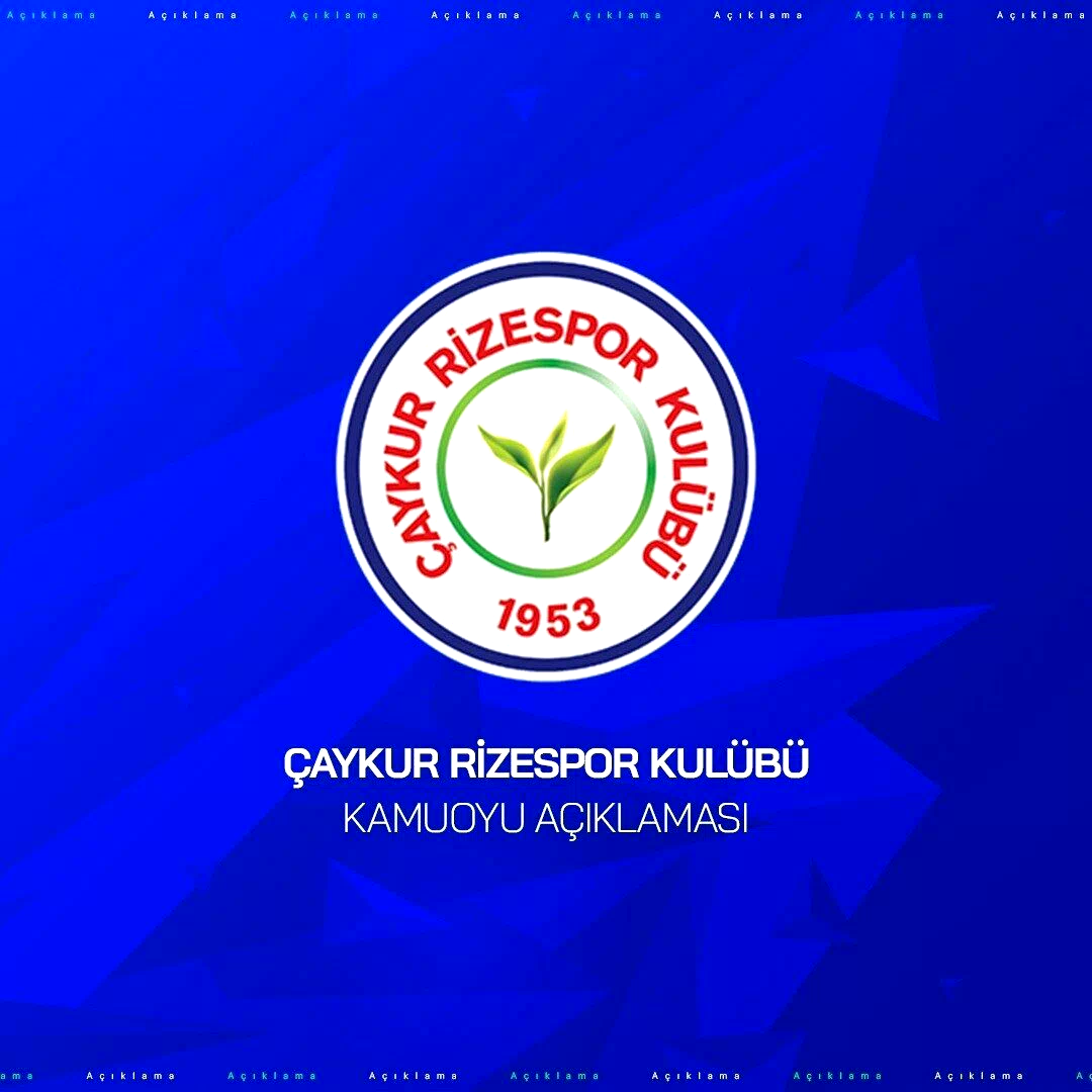 Çaykur Rizespor’dan VAR tepkisi