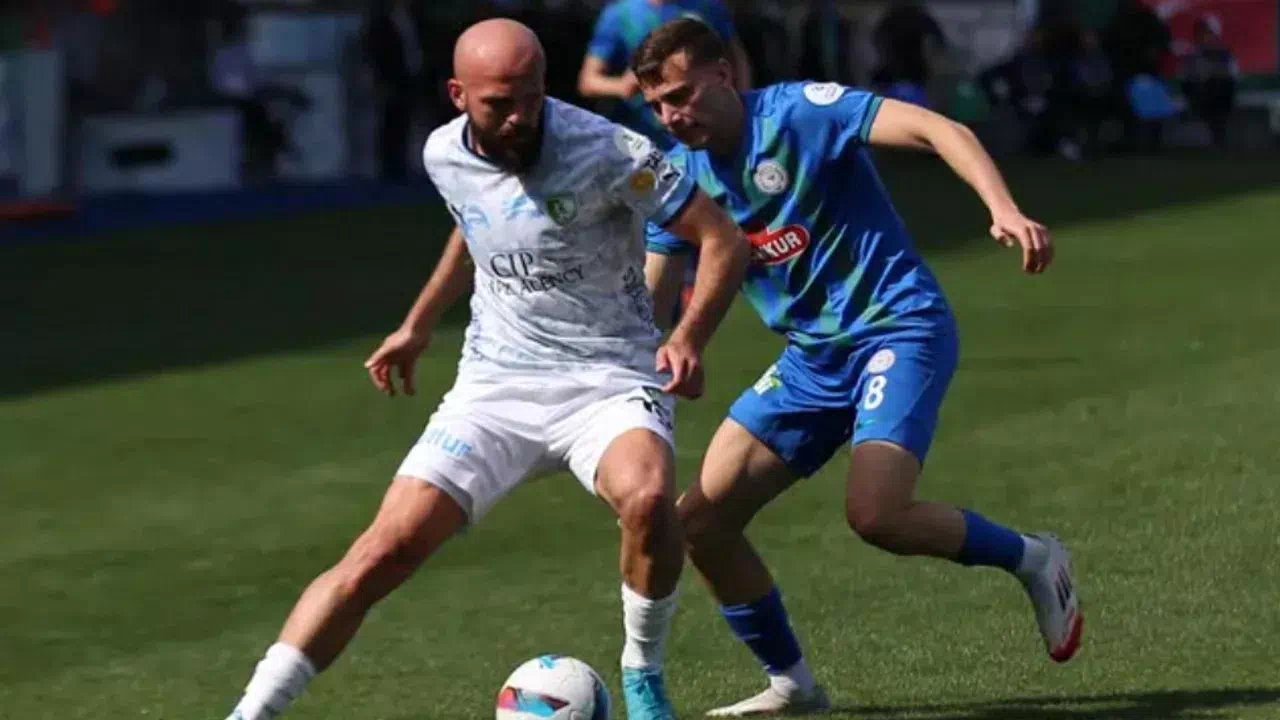 Çaykur Rizespor evinde Bodrum'a kaybetti