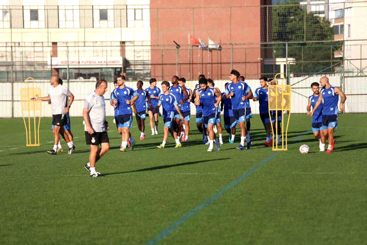 Çaykur Rizespor, Samsunspor maçının hazırlıklarını sürdürdü