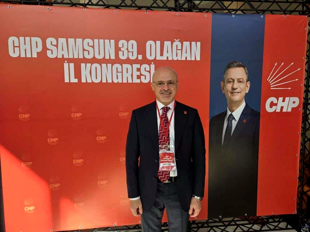 CHP Samsun İl Başkanlığına Mehmet Özdağ seçildi