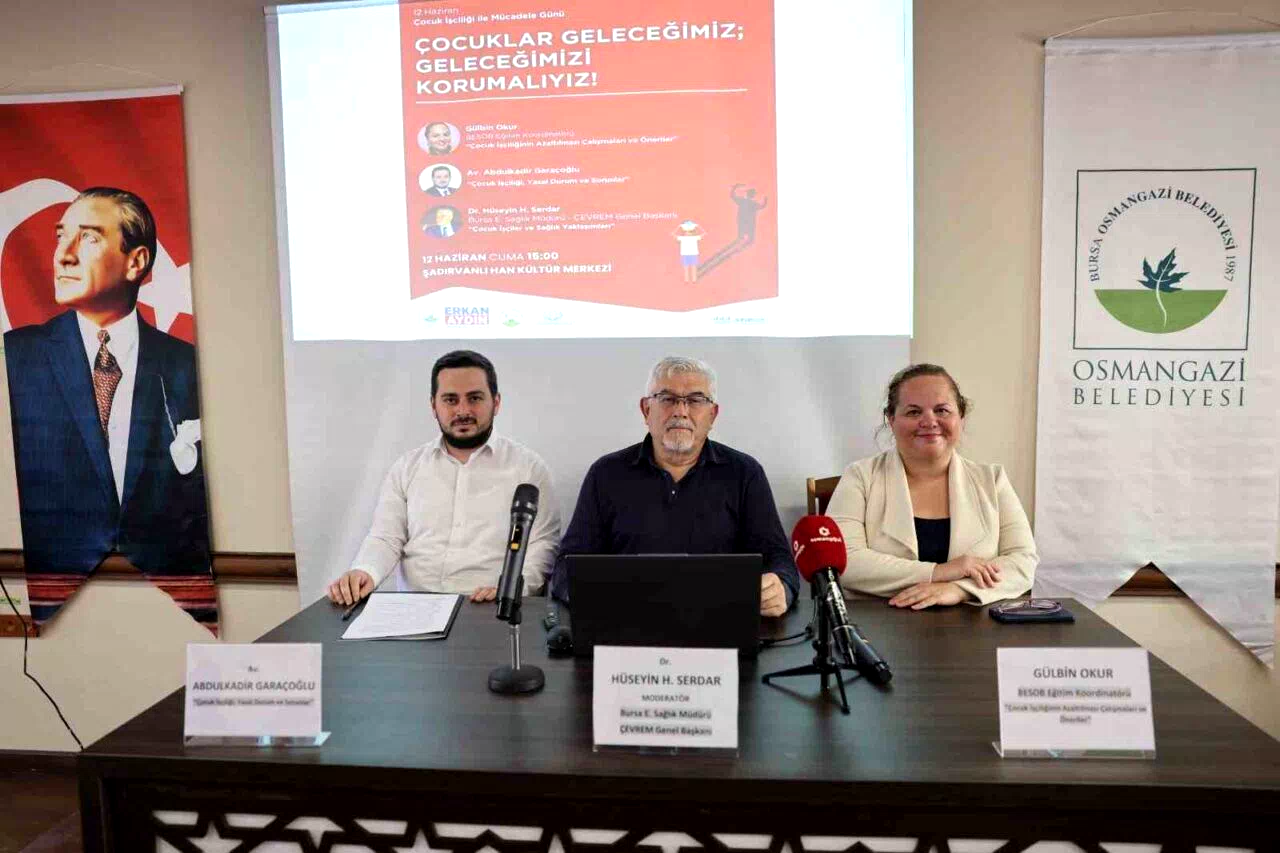 Çocuk işçiliğine karşı ortak ses Osmangazi’den yükseldi