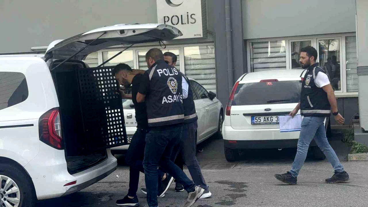Çocukların gözü önünde babaya tokat atan şahıs, aynı gün başka bir sürücüyü silahla tehdit etmiş