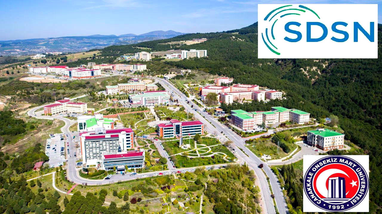 ÇOMÜ, Birleşmiş Milletler Sürdürülebilir Kalkınma Çözümleri Ağı (SDSN) üyeliğine kabul edildi