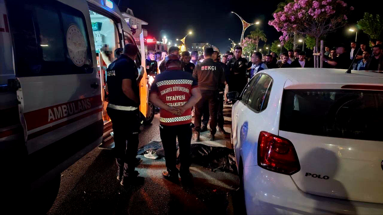 Çöp atmaya giden kadına çarpıp olay yerinden kaçtı