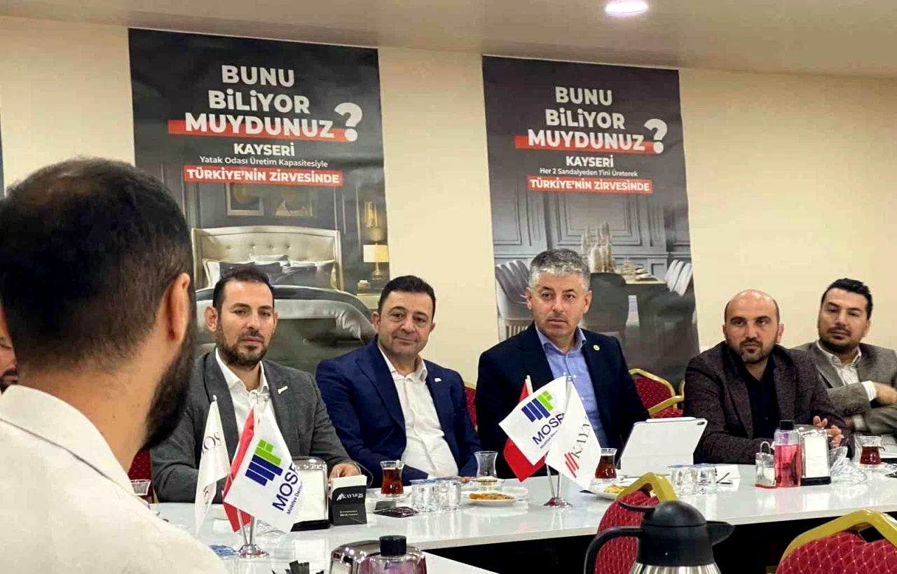 Çopuroğlu: “Mobilyanın anavatanı da başkenti de Kayseri’dir”