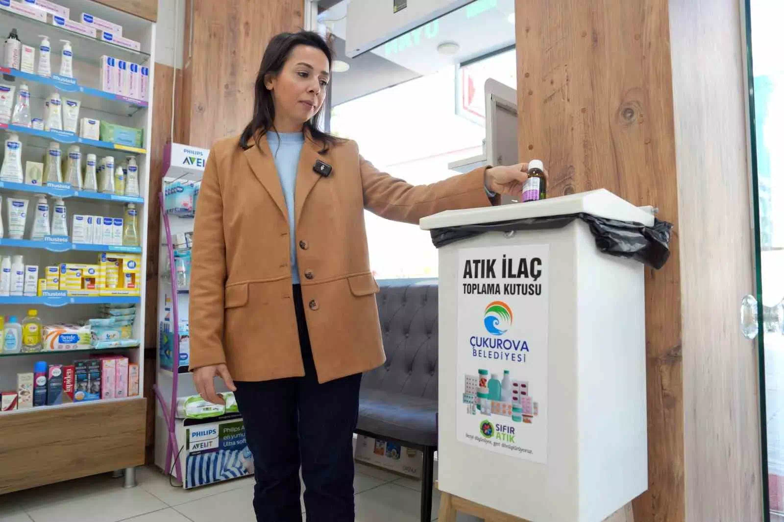 Çukurova Belediyesi ve Adana Eczacı Odası İşbirliğiyle 2.1 Ton Atık İlaç İmha Edildi.