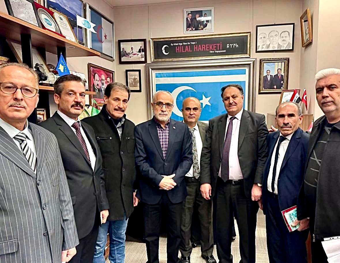 Cumhurbaşkanı Başdanışmanı Topçu, Suriye Türkmenlerinden oluşan heyeti kabul etti