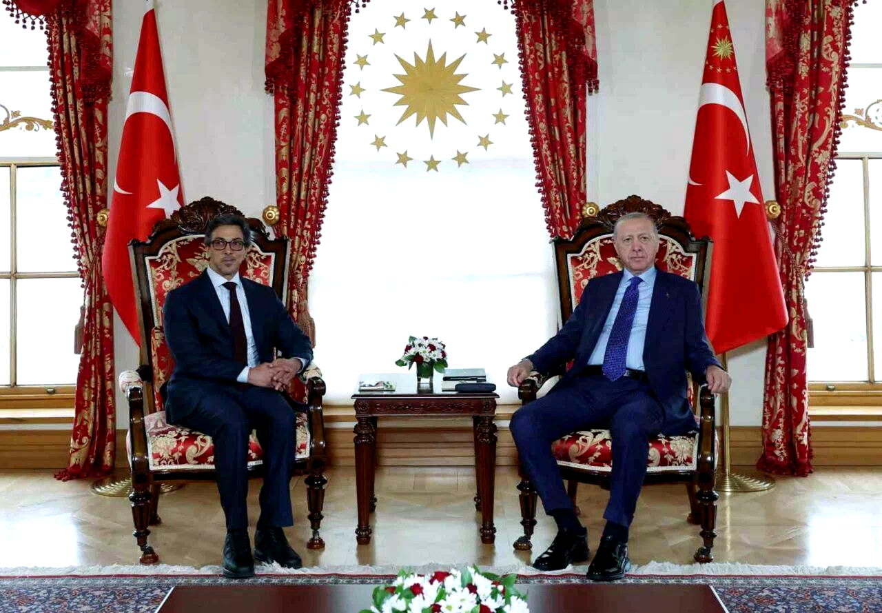Cumhurbaşkanı Erdoğan, BAE Devlet Başkan Yardımcısı Al Nahyan’ı kabul etti