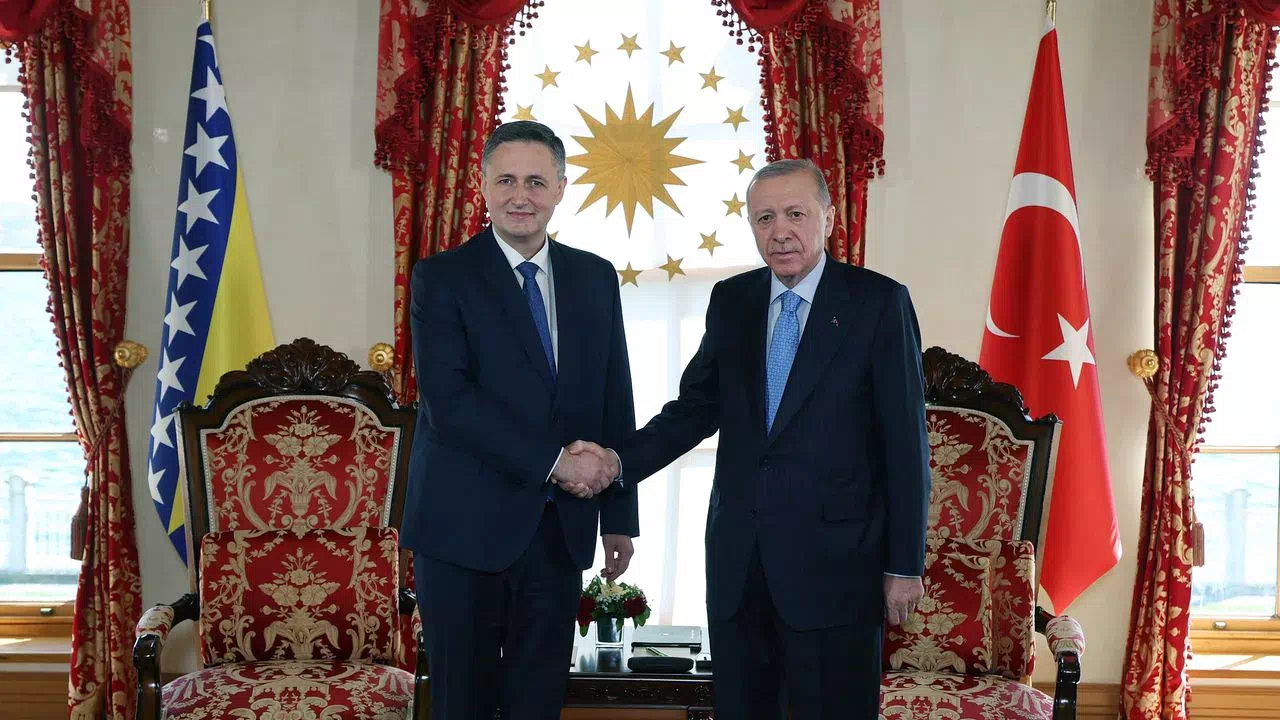 Cumhurbaşkanı Erdoğan, Becirovic ile görüştü