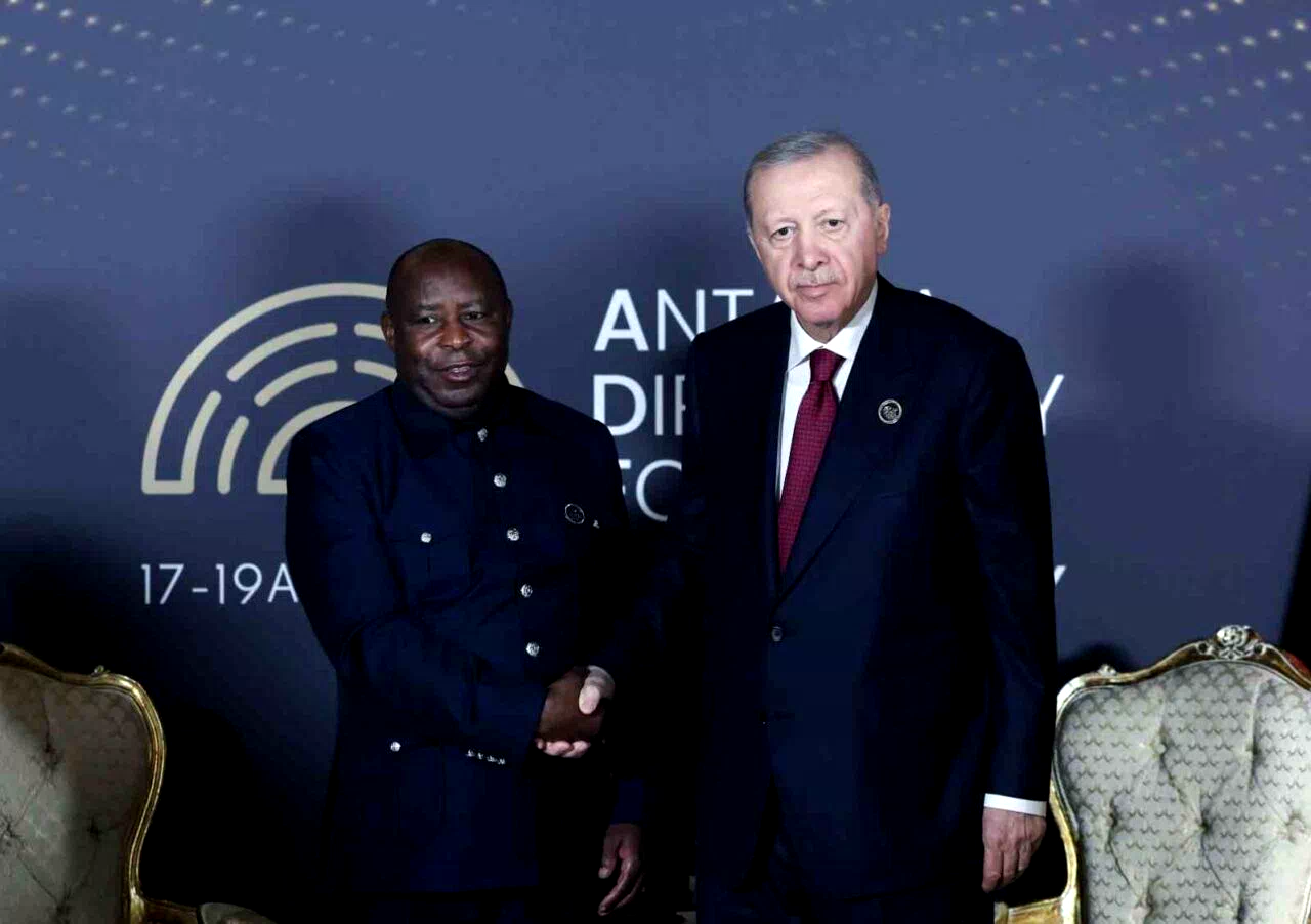 Cumhurbaşkanı Erdoğan, Burundi Cumhurbaşkanı Ndayishimiye ile görüştü