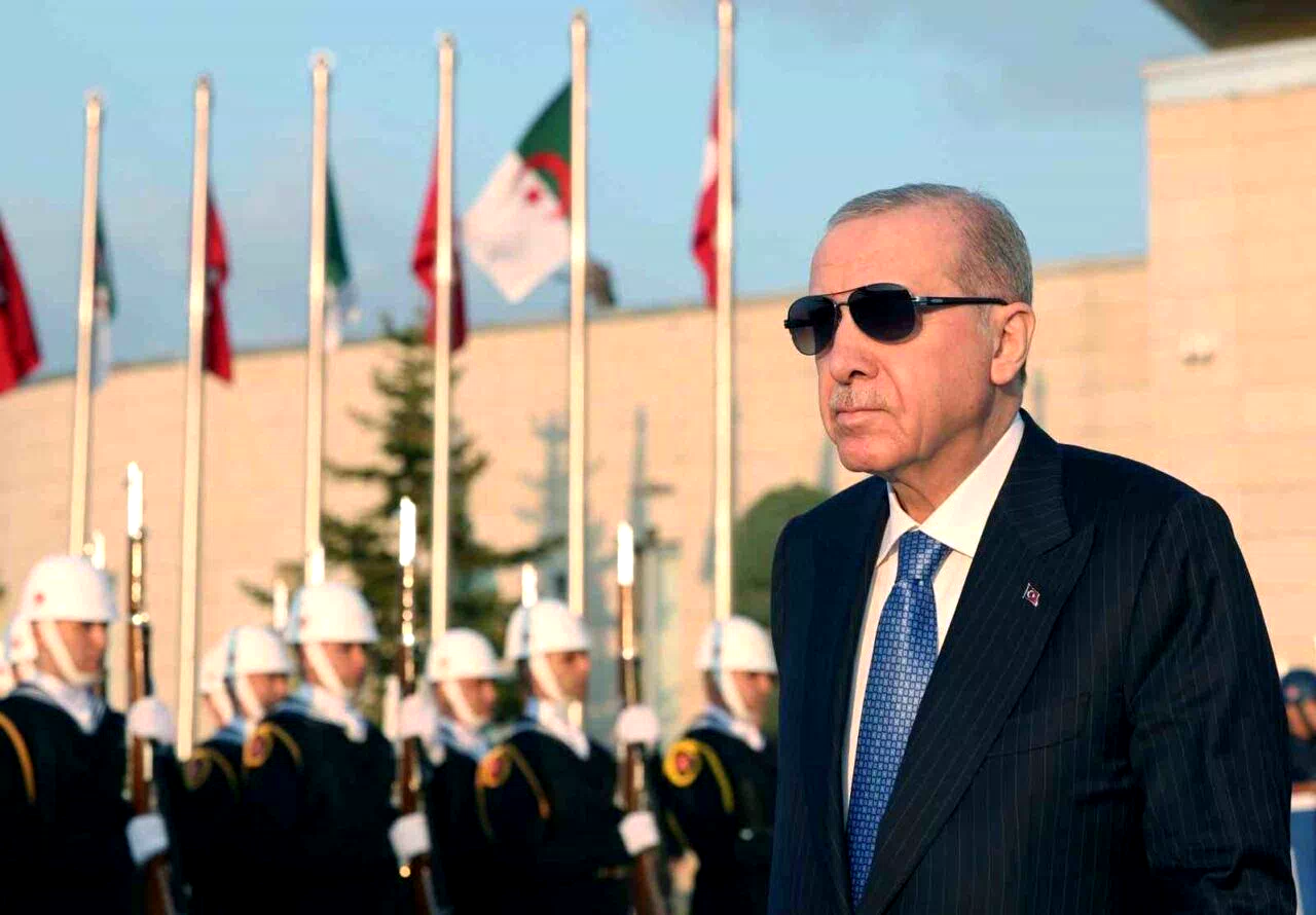 Cumhurbaşkanı Erdoğan, Cezayir Cumhurbaşkanı Tebbun’u karşıladı