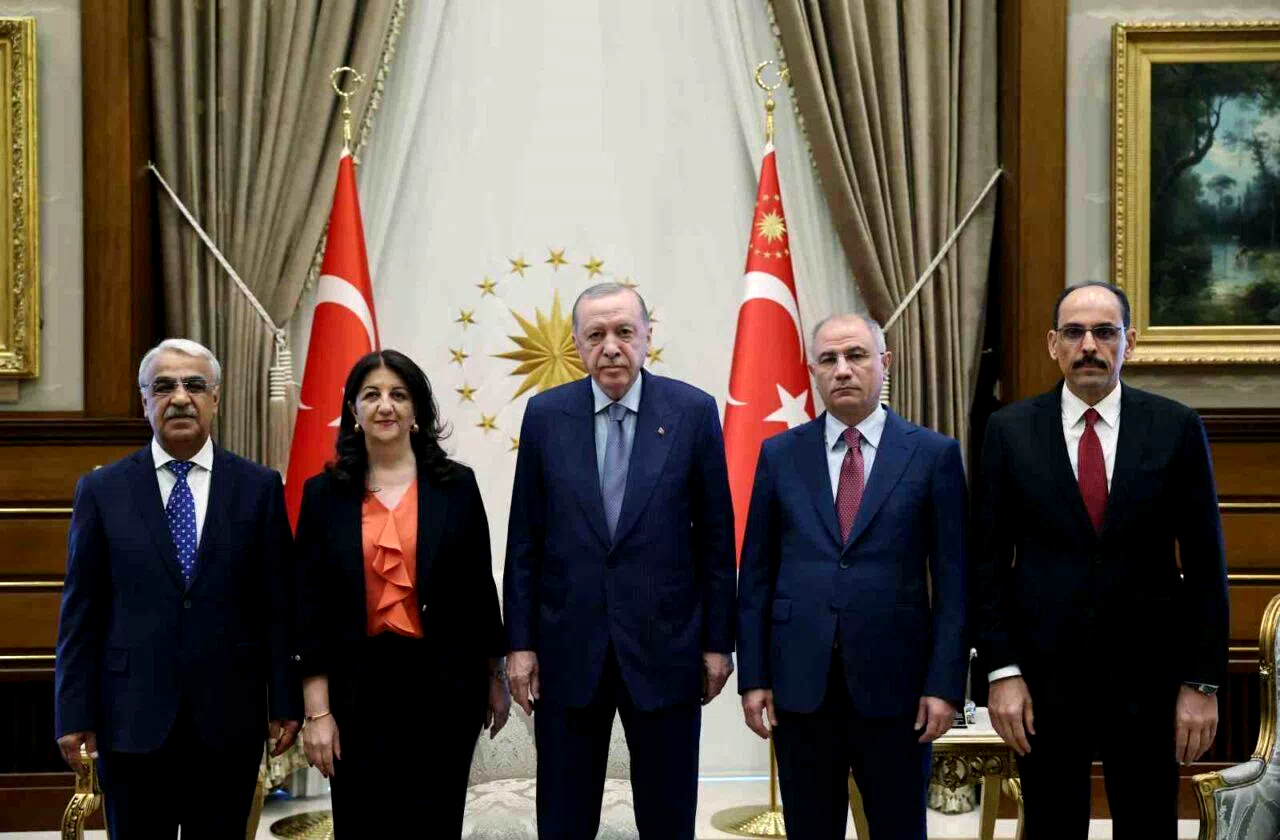 Cumhurbaşkanı Erdoğan, DEM Heyetini kabul etti