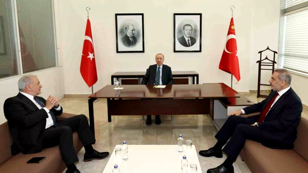 Cumhurbaşkanı Erdoğan, eski Yunan Bakan Avramopoulos’u kabul etti