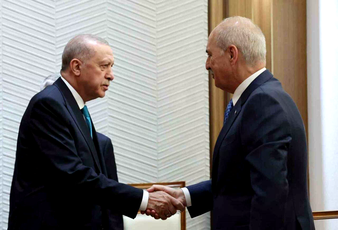 Cumhurbaşkanı Erdoğan, Irak Temsilciler Meclisi Başkanı Meşhedani’yi kabul etti