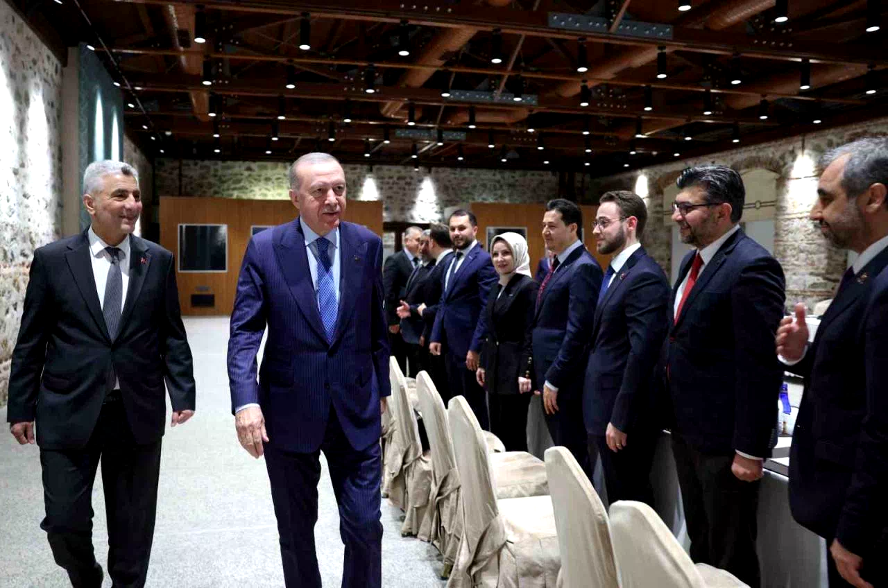 Cumhurbaşkanı Erdoğan, iş adamları heyetini kabul etti