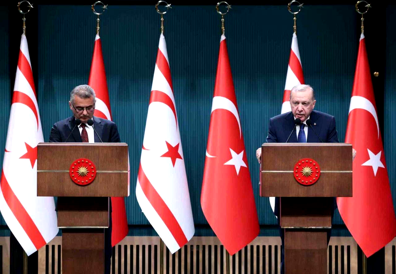 Cumhurbaşkanı Erdoğan: “Kıbrıs meselesine en gerçekçi çözümün Ada’da iki devletin bir arada var olmasından geçtiğine inanıyoruz”