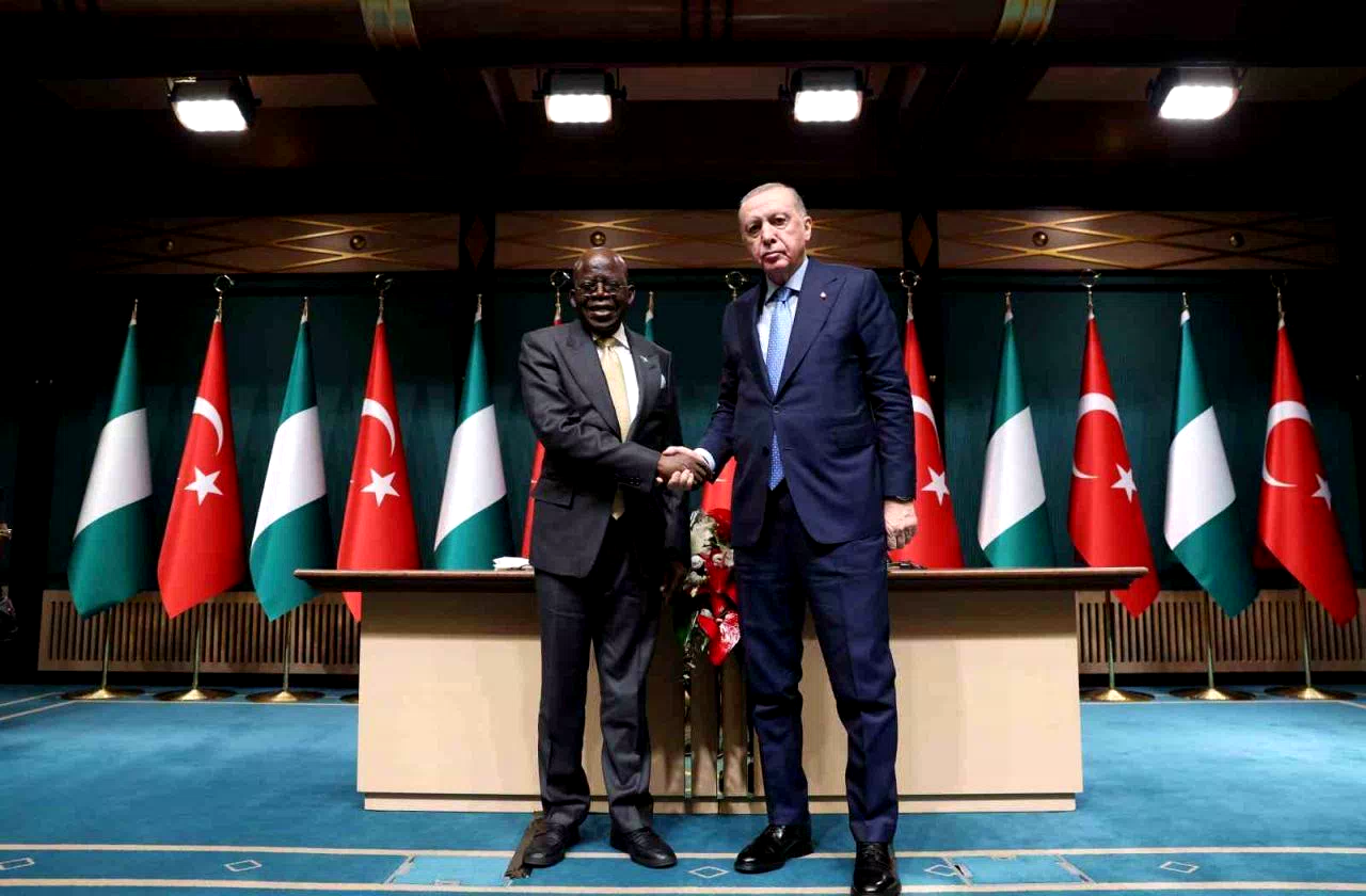Cumhurbaşkanı Erdoğan: “Nijerya Cumhurbaşkanı Tinubu ile 5 milyar dolar ticaret hacmi hedefimize bağlılığımızı teyit ettik”