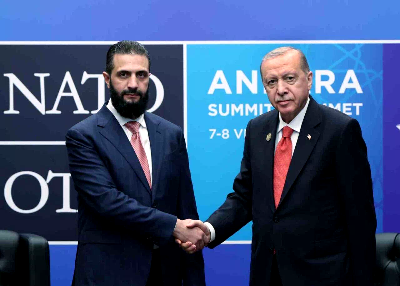Cumhurbaşkanı Erdoğan, Suriyeli mevkidaşı ile Cumhurbaşkanlığı Külliyesinde görüştü