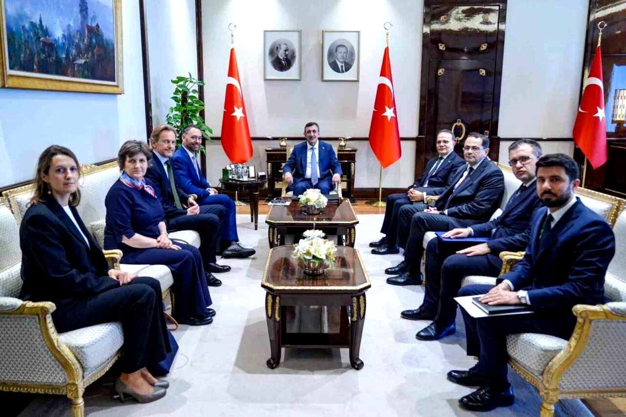 Cumhurbaşkanı Yardımcısı Yılmaz: “NATO müttefiki ve ortağımız Belçika ile ilişkilerimizin yeni bir ivme kazanmasından memnuniyet duyuyoruz”