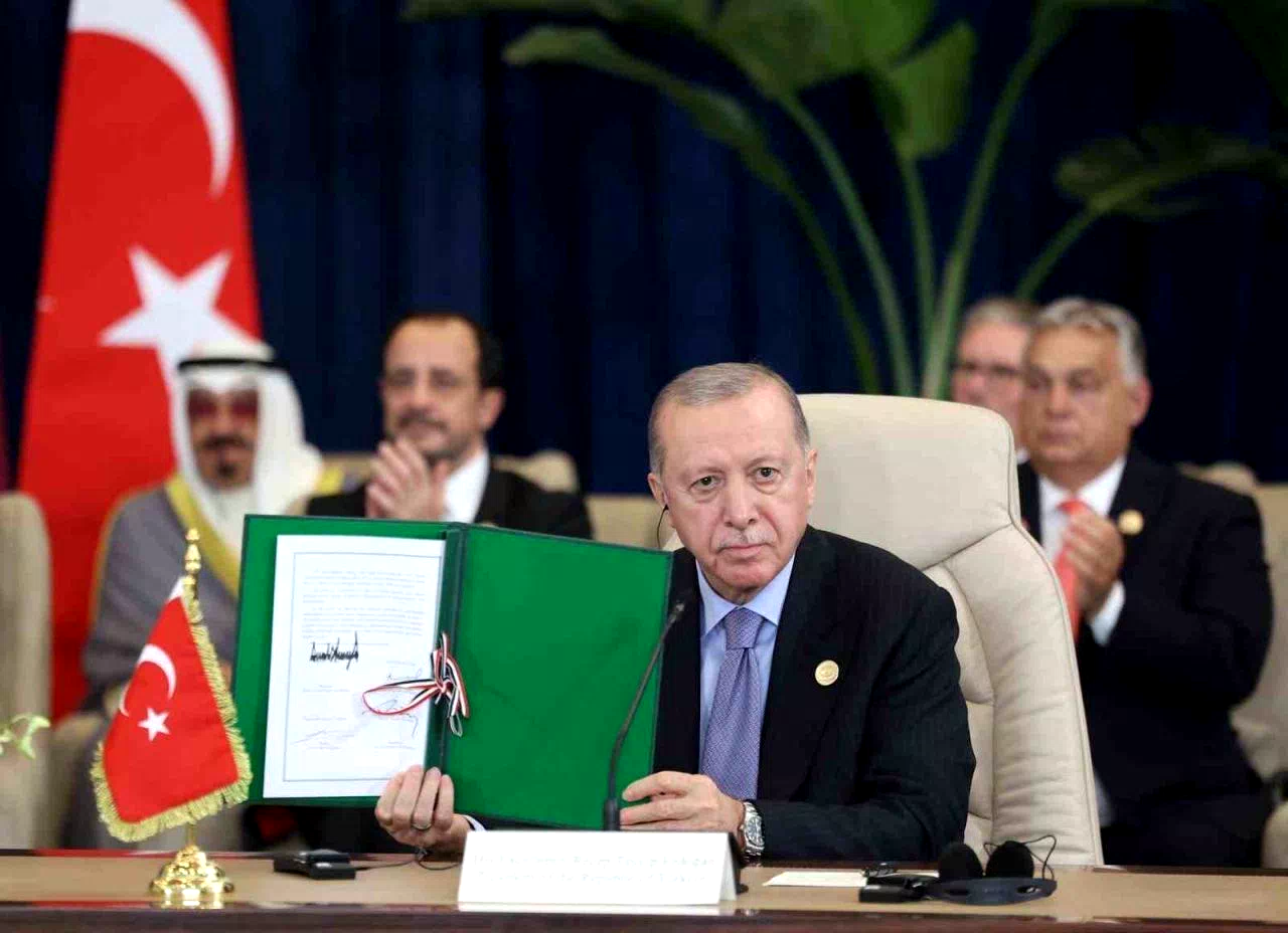 Cumhurbaşkanı Yardımcısı Yılmaz: “Niyet Beyanı ile bölgede kalıcı barış için önemli bir adım atılmıştır”