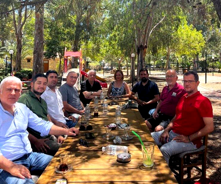Datça’da meclis üyeleri basın mensupları ile buluştu