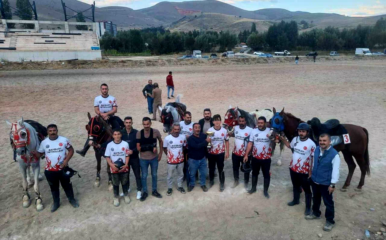 Dede Korkut Atlı Spor Kulübü Bayburt il birincisi oldu