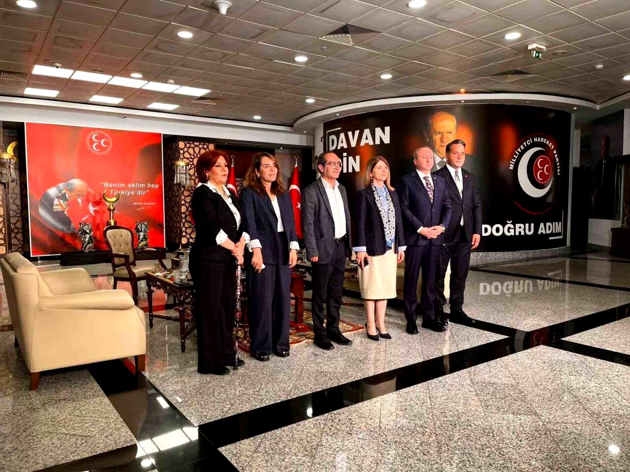 DEM Parti, MHP’ye bayram ziyaretinde bulundu