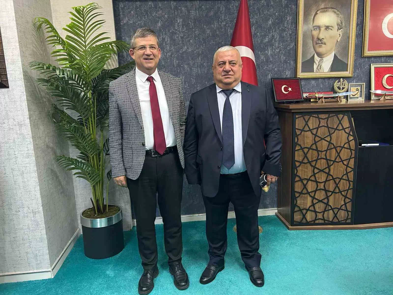 DENİZLİ ESNAF VE SANATKARLAR ODALARI BİRLİĞİ’NDEN AK PARTİ İL BAŞKANI MUHAMMET SUBAŞIOĞLU’NA ZİYARET