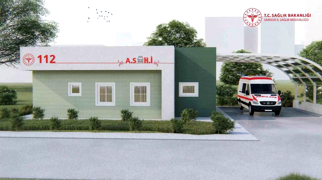 Devlet-vatandaş iş birliğiyle Samsun’a yeni acil sağlık hizmetleri istasyonu