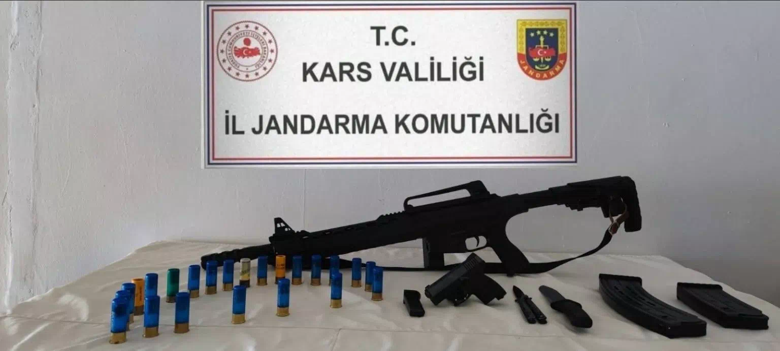 “Digor’da Sosyal Medyadan Silah Paylaşımı Yapan 1 Kişi Yakalandı”