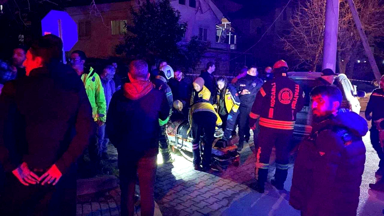 Direğine çarpan araç hurdaya döndü: 1 yaralı