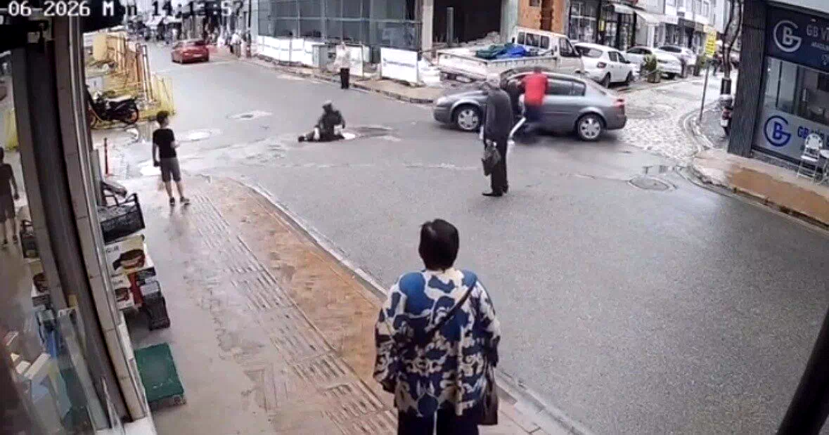 Direksiyon başında fenalaşan sürücü az kalsın faciaya neden oluyordu