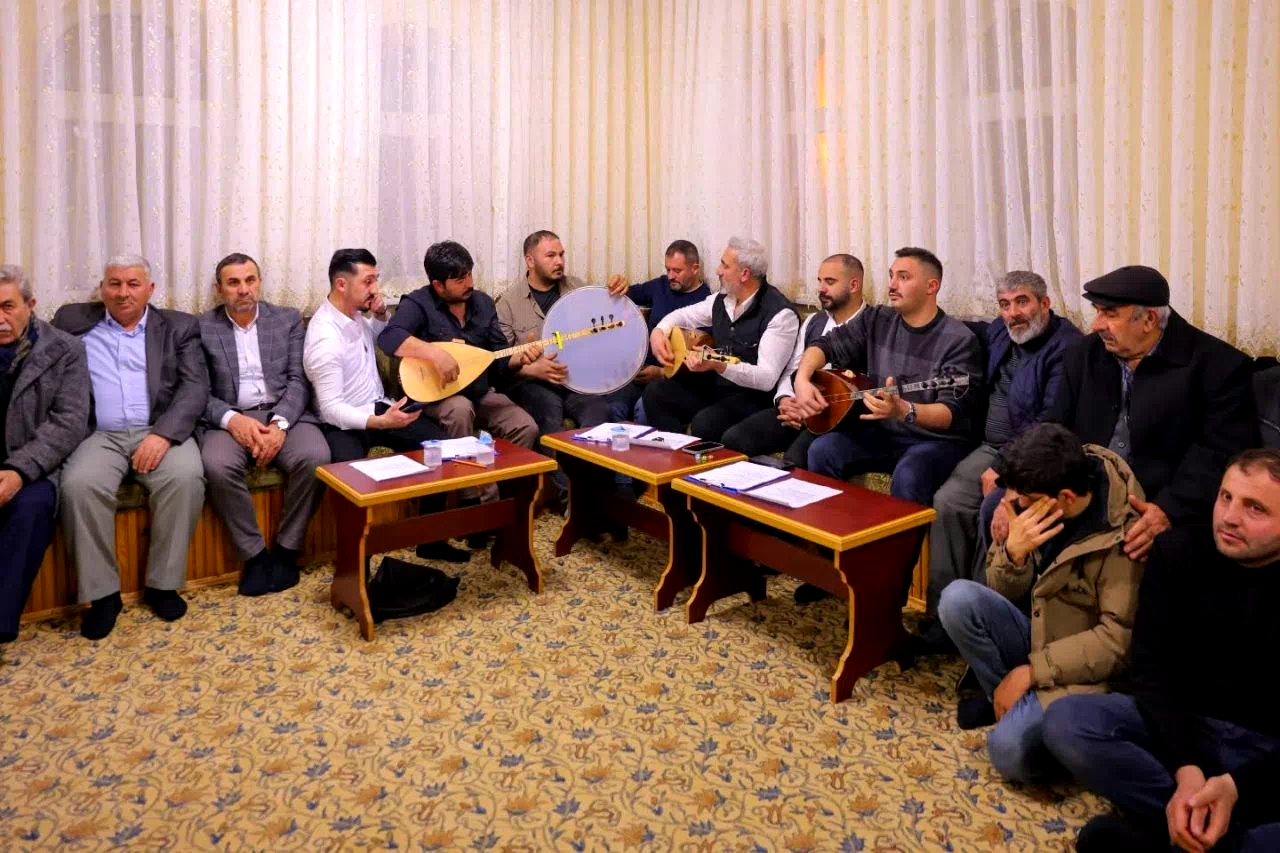 Dövmekaya köy konağında kültür buluşması gerçekleştirildi