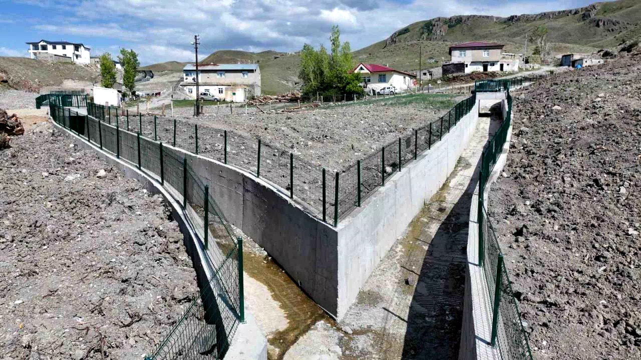 DSİ’den Erzurum’a hayat veren yatırımlar: Taşkınlara karşı güvence