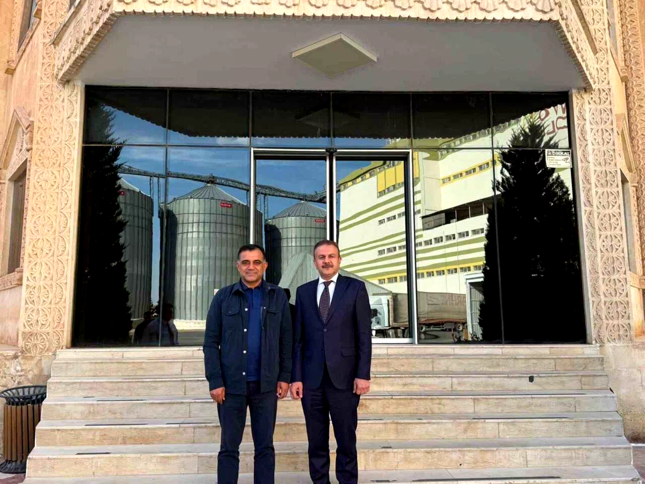 Duhok Ticaret ve Sanayi Odası Başkanı Nuri, Mardin TSO Başkan Adayı Duyan’ı ziyaret etti
