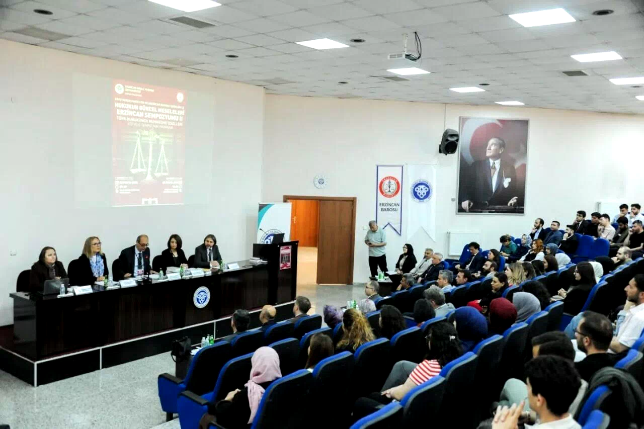 EBYÜ’de Hukukun Güncel Meseleleri Erzincan Sempozyumu II düzenlendi
