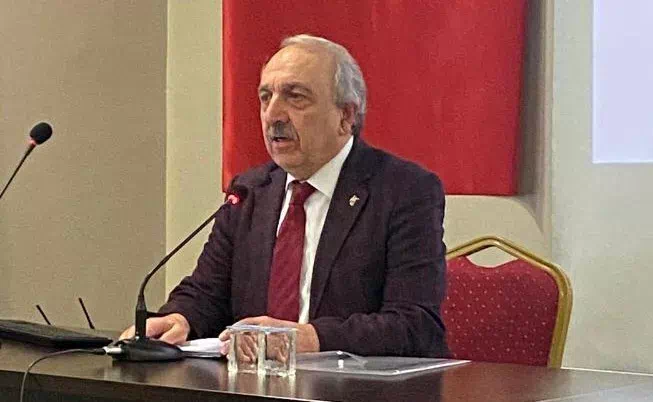 “Ecz. Erdal Güzel, Türk Ocağı Erzurum Şubesi’nde Ötüken Hatıralarını Anlattı”