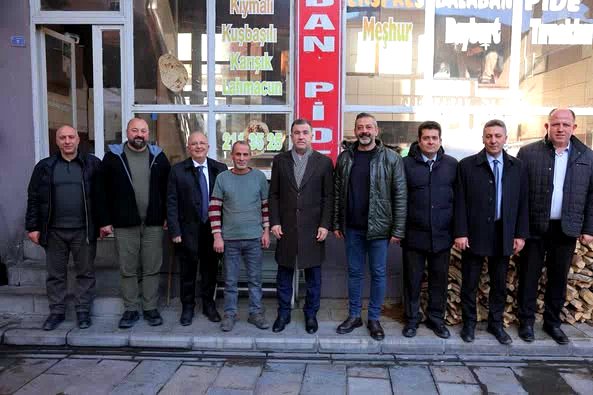 Eldivan’dan Tarihi Kasaplar Çarşısı ziyaret