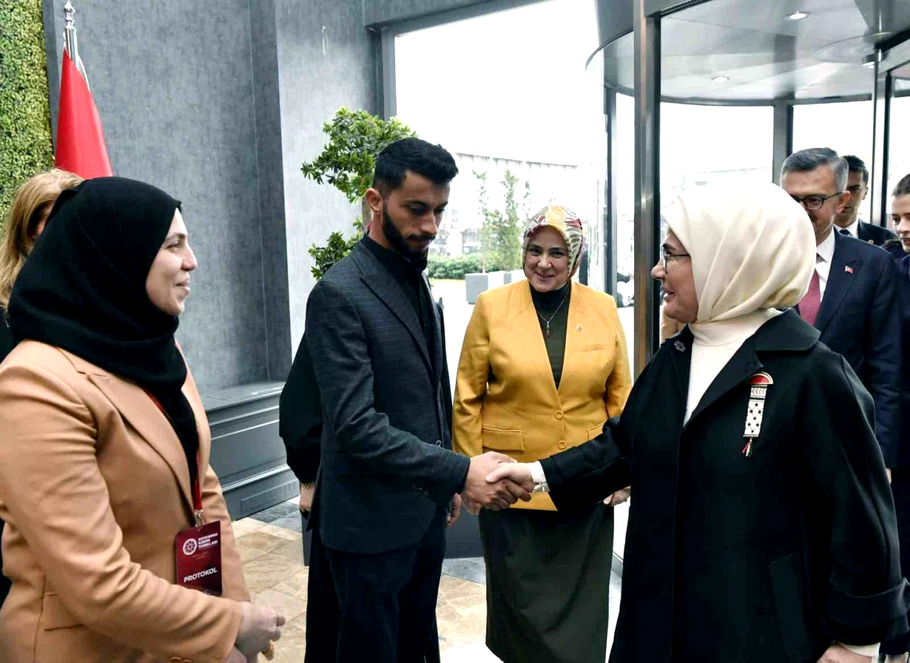 Emine Erdoğan, “Soykırımın Kadın Tanıkları: Gazze’de Medya ve Direniş” programının açılışında konuştu: