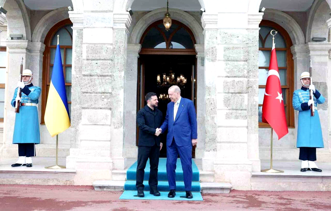 Erdoğan ile Zelenskiy görüşmesi başladı