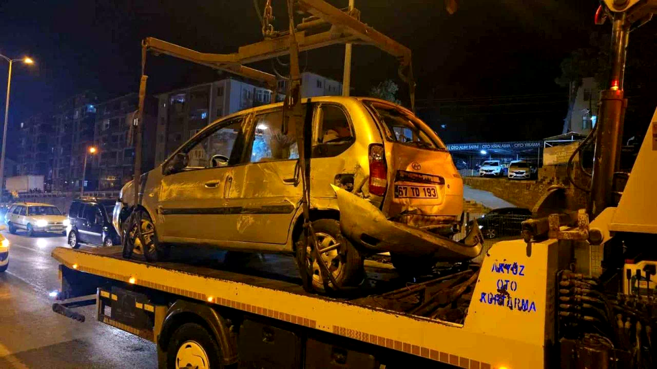 Ereğli’de trafik kazası: 2 yaralı