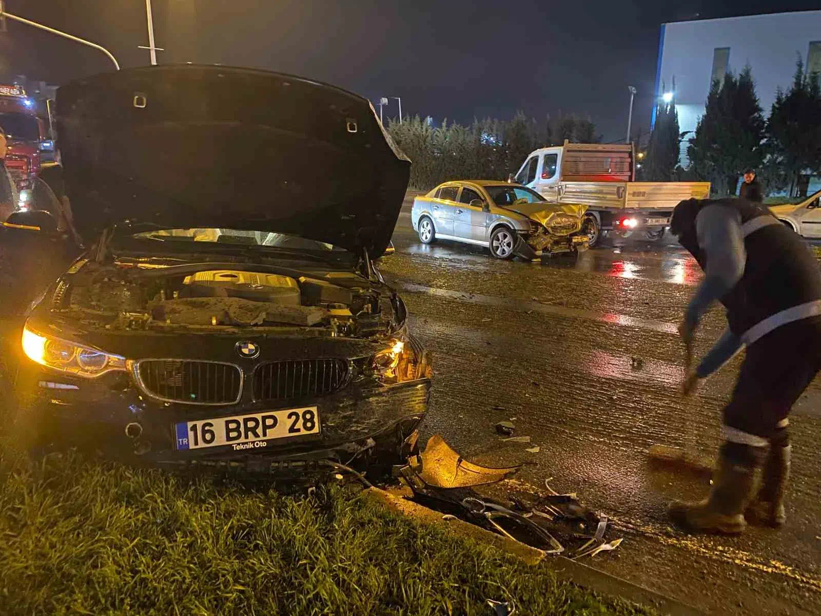 Ereğli’de trafik kazası: 2 yaralı.