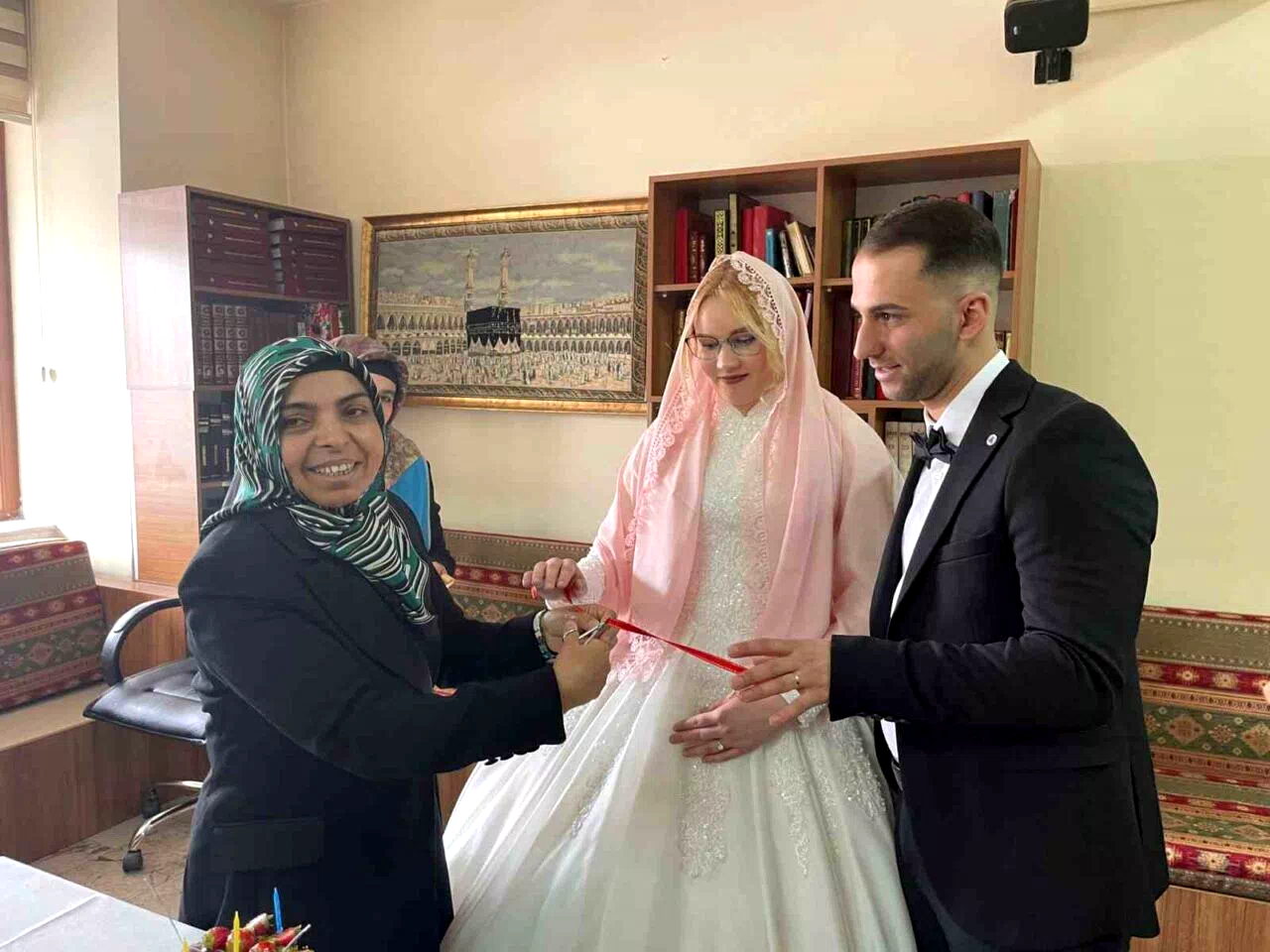 Erzincan’a Estonyalı gelin