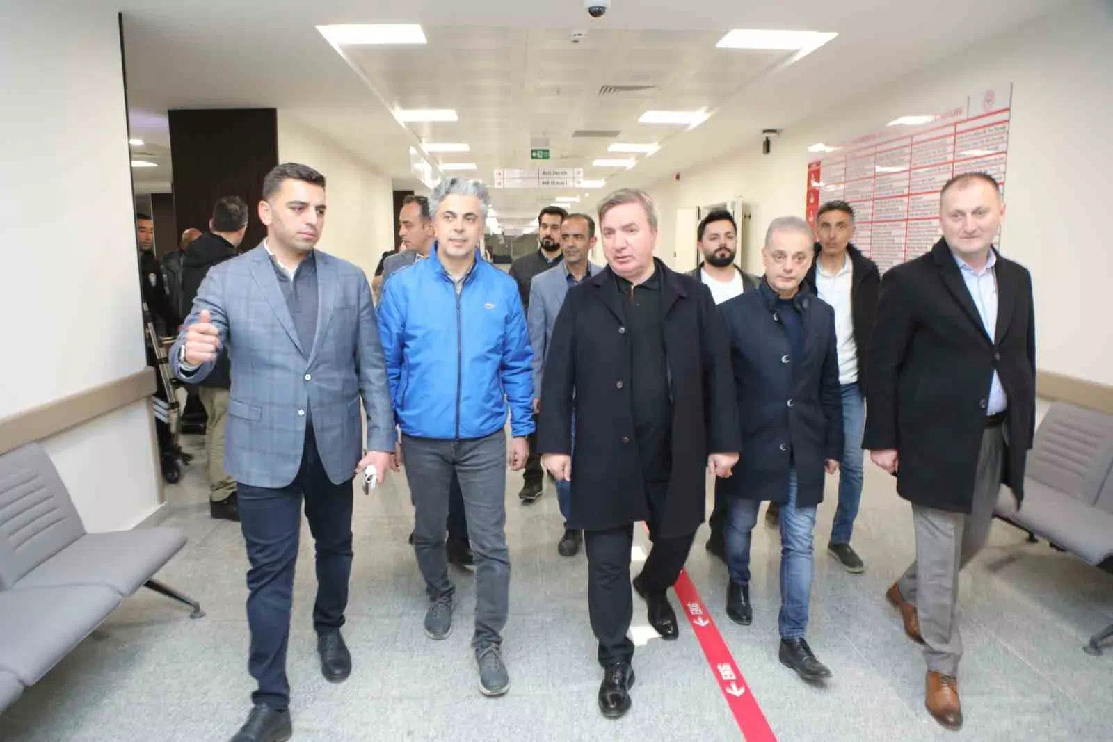 ERZİNCAN BİNALİ YILDIRIM ÜNİVERSİTESİ HASTANESİNDE İNCELEMELER YAPILDI.