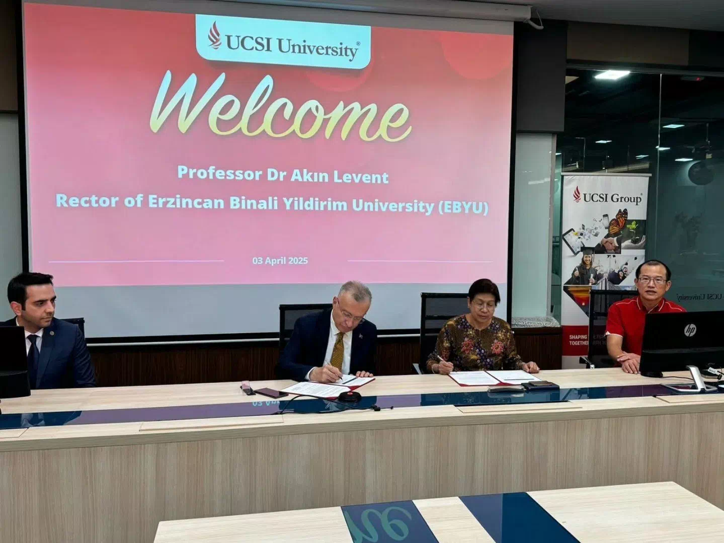 Erzincan Binali Yıldırım Üniversitesi ile UCSI Üniversitesi Arasında İş Birliği Anlaşması İmzalandı